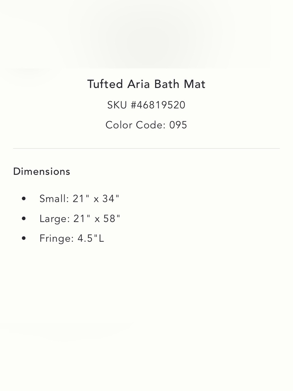 2 Anthropologie Aria Bath Mats - Picture 8 of 10